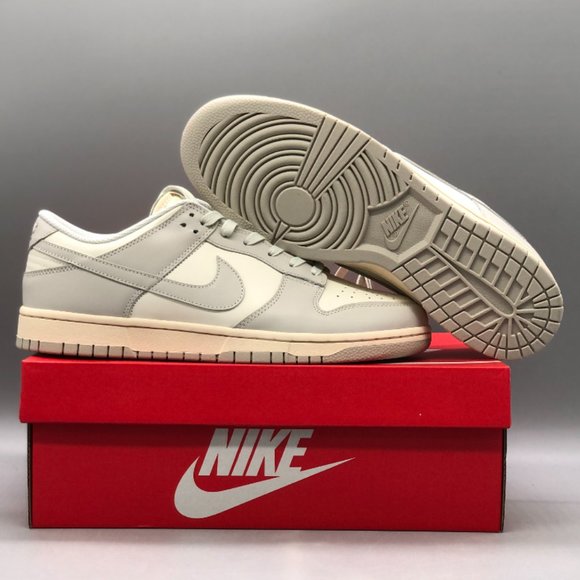 Nike Dunk Low x Sail Light Bone Sneakers - Picture 1 of 6